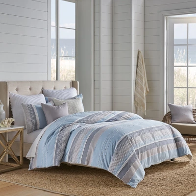 Santander Comforter Set - Blue, Grey & White - Levtex Home - Image 5