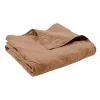 Washed Linen Sandstone Quilted Throw - Levtex Home