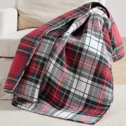 Spencer Holiday Quilted Throw - Levtex Home