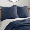 Mills Waffle Euro Sham Set - Two Euro Shams - Levtex Home