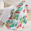 Merry & Bright Holly Jolly Holiday Quilted Throw - Levtex Home