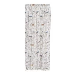 Mockingbird Toile Lined Shower Curtain With Grommets - Levtex Home