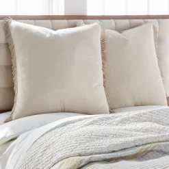 Nina Hessian Tassel Euro Sham - Levtex Home