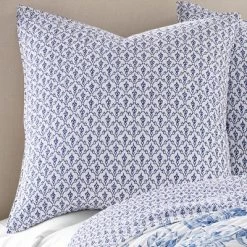 Bennett Floral Quilted Euro Sham - 2pk - Villa Lugano By Levtex Home