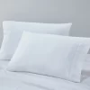White Sateen Twin 3pc Sheet Set - Levtex Home
