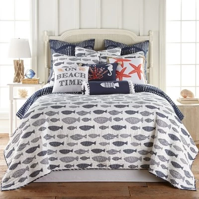 Bakio Quilt And Pillow Sham Set - Levtex Home - Image 5