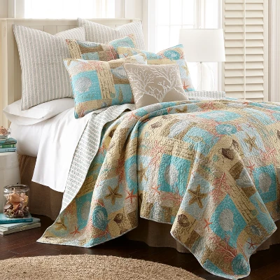 Bridgetown Coral Decorative Pillow - Levtex Home - Image 2