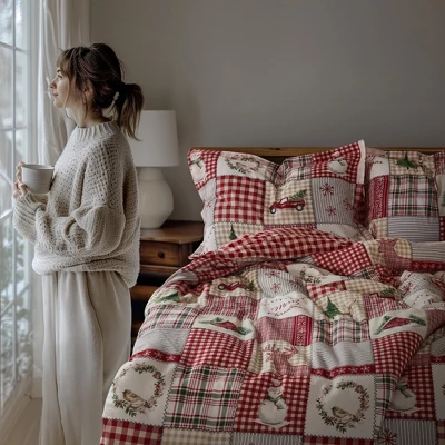 Home For Christmas Comforter Set - Levtex Home - Image 3