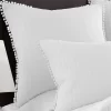 Pom Pom White Euro Sham - Levtex Home