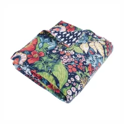 Night Garden Quilted Throw - Levtex Home