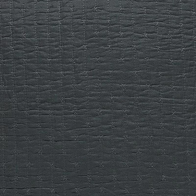 Cross Stitch Charcoal Euro Shams - Set Of 2 - Levtex Home - Image 2