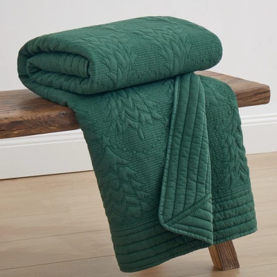 O Christmas Tree Quilted Throw - Levtex Home