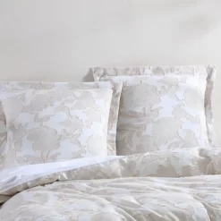 Kimbell Floral Jacquard Euro Sham- Villa Lugano By Levtex Home