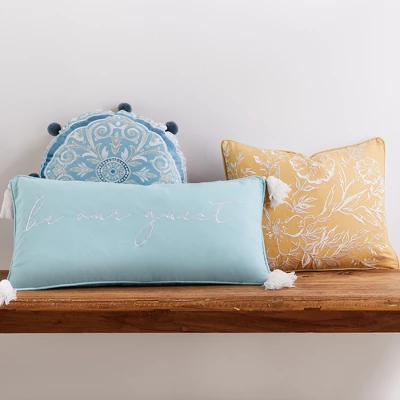 Alita Be Our Guest Decorative Pillow - Levtex Home - Image 2