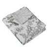 Mockingbird Toile Quilted Throw - Levtex Home