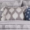 Wexford Grey Tassel Decorative Pillow - Levtex Home