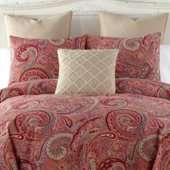 Spruce Red Duvet Set - Levtex Home