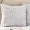 Darcy Paisley Quilted Euro Sham - 2pk - Levtex Home