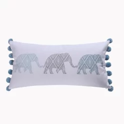 Kavi Elephant Poms Pillow - Levtex Home