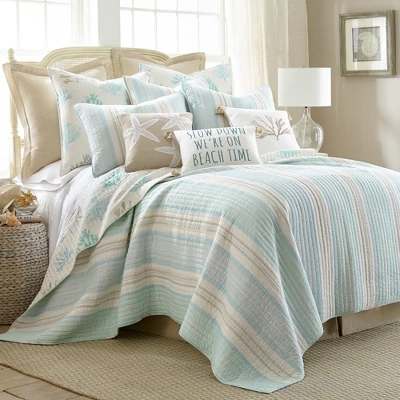 Stone Harbor Euro Sham Set - Set Of Two - Levtex Home - Image 2