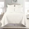 Cross Stitch Cream Euro Sham Set - Two Euro Shams - Levtex Home