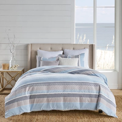Santander Comforter Set - Blue, Grey & White - Levtex Home - Image 3