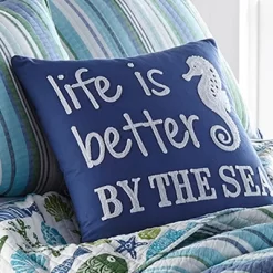 Vero Life Is Better Decorative Pillow - Levtex Home