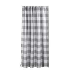 Camden Plaid Lined Curtain Panel With Rod Pocket - Levtex Home