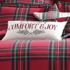 Spencer Plaid Comfort & Joy Pillow -Levtex Home