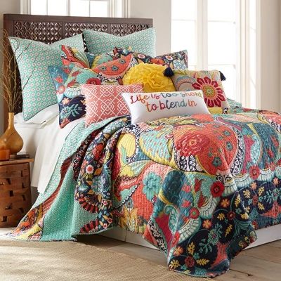 Jules Quilt And Pillow Sham Set - Levtex Home - Image 6