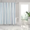Ipanema Coastal Stripe Lined Shower Curtain With Grommets - Levtex Home