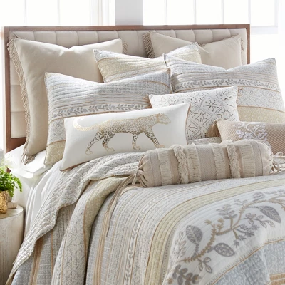 Nina Hessian Tassel Euro Sham - Levtex Home - Image 2