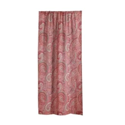 Spruce Paisley Lined Curtain Panel With Rod Pocket - Levtex Home