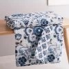 Lorrance Blue Quilted Throw - Levtex Home
