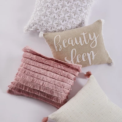 Loretta Gold Slub Decorative Pillow - Levtex Home - Image 2