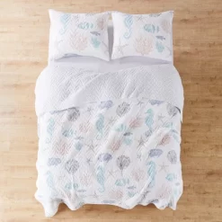 Blue Sea Quilt And Pillow Sham Set - Levtex Home