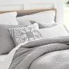 Mills - Grey Medallion Decorative Pillow - Levtex Home