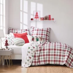 Meowy Christmas Quilt Set - Levtex Home