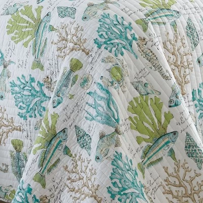 Calafel Quilt And Pillow Sham Set - Levtex Home - Image 4