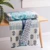 Chandra Printed Patchwork Quilted Throw - Levtex Home