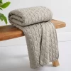 Rowan Tan Quilted Throw - Levtex Home