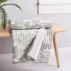 Sanira Taupe Floral Quilted Throw - Levtex Home