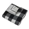 Camden Black Quilted Throw - Levtex Home