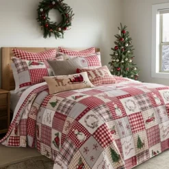 Home For Christmas Bedspread Set - Levtex Home