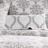 Filigree Floral Scroll Stitch Decorative Pillow - Levtex Home