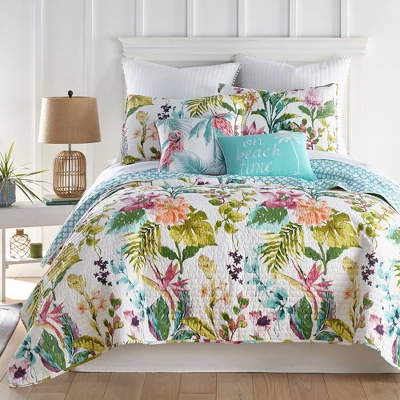 Malana Quilt And Pillow Sham Set - Levtex Home - Image 3