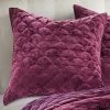 Velvet Plum Euro Sham - Levtex Home