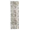 Palladium Grey Floral Drape Panel - One Drape Panel Grey - Levtex Home